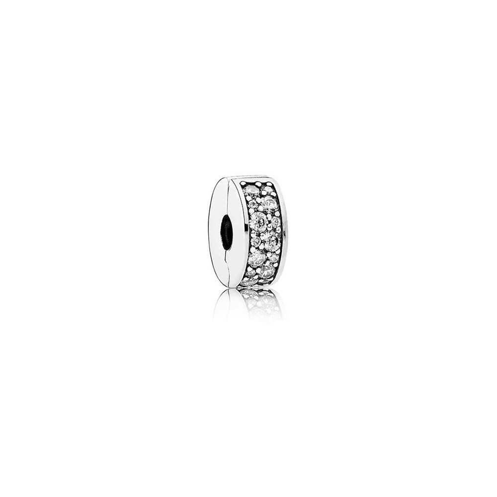 Charm Pandora Clip con Pavè 791817cz [36cad61b]