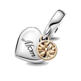 Charm Pandora Pendente Bicolore Albero della Famiglia e Cuore 799366c00 [e24c1879]