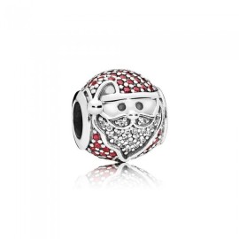 Charm Pandora Babbo Natale Felice Scintillante 796385CZR [d1fbb636]