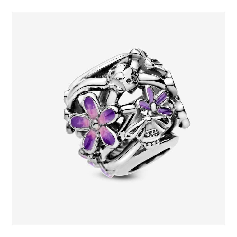 Charm Pandora Margherita Viola 798772C02 [590ed66e]