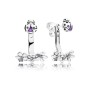 Orecchini Pandora Argento Zirconi Donna Coccinella 297123NLC [95947356]