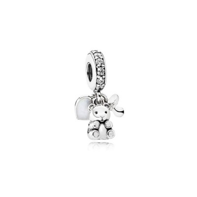 Charm Pandora Pendente Orsetto e Ciuccio 792100cz [a0c2308c]