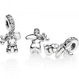 Charm Pandora Pendente Orsetto e Ciuccio 792100cz [4fcddb91]