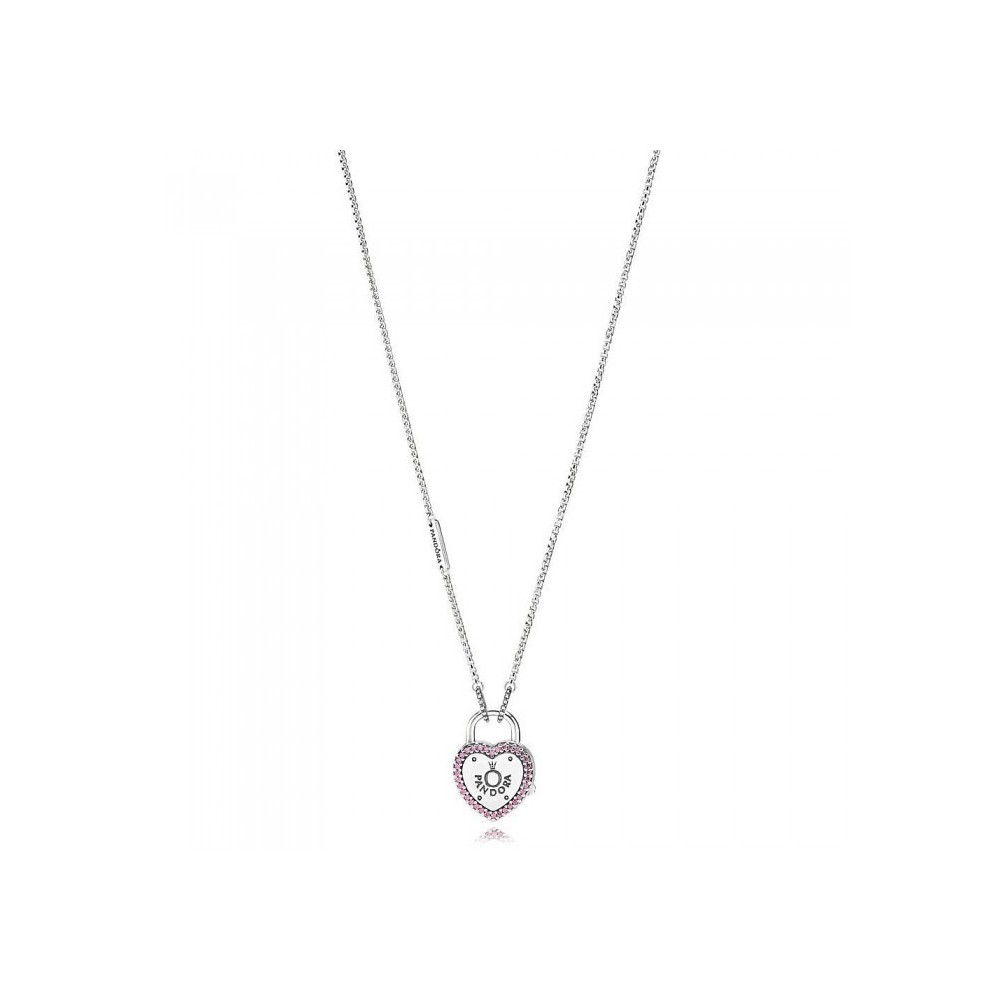 Collana Pandora Lucchetto D'Amore 396583FPC-60 [5c66683b]