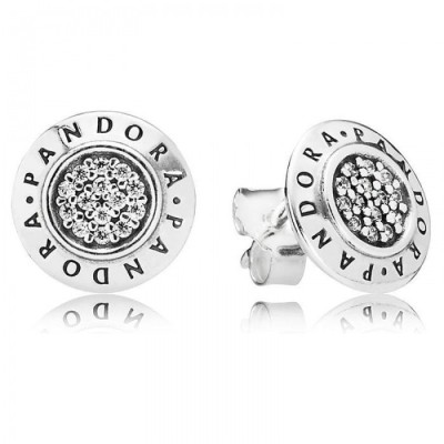 Orecchini Pandora logo con zirconi 290559CZ [fc10c7c0]