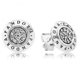 Orecchini Pandora logo con zirconi 290559CZ [fc10c7c0]