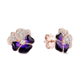 Orecchini Pandora Viole del Pensiero 280781C01 [c4a28900]