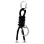Porta Chiavi Pandora in tessuto nero 392260C01 [b38f6fc6]