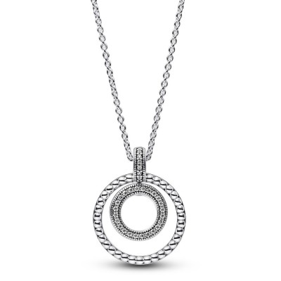 Collana Pandora Signature con Pavè e sfere 392308C01 [1d9d2c24]