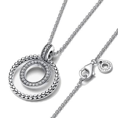 Collana Pandora Signature con Pavè e sfere 392308C01 [c4bb6f29]