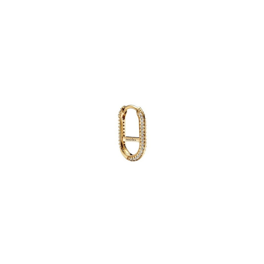 Mono orecchino Pandora con Pietre Luminose oro 269682C01 [f011e70e]