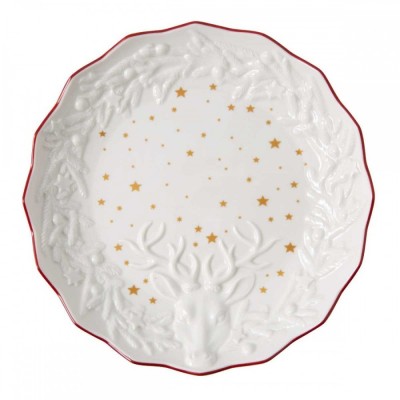 Piatto Villeroy & Boch con rilievo cervo 14-8332-3613 [124933a1]