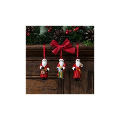 Ornamenti Villeroy & Boch Nostalgic Ornaments Ornamenti Babbo Natale 3pz Villeroy & Boch  14-8331-6687 [37abb218]