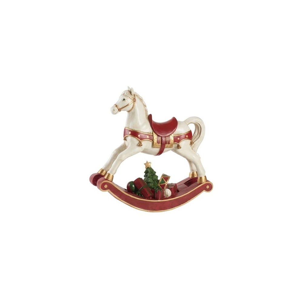 Cavallo Villeroy & Boch Winter Collage a Dondolo XL 35-9391-0004 [b3591041]