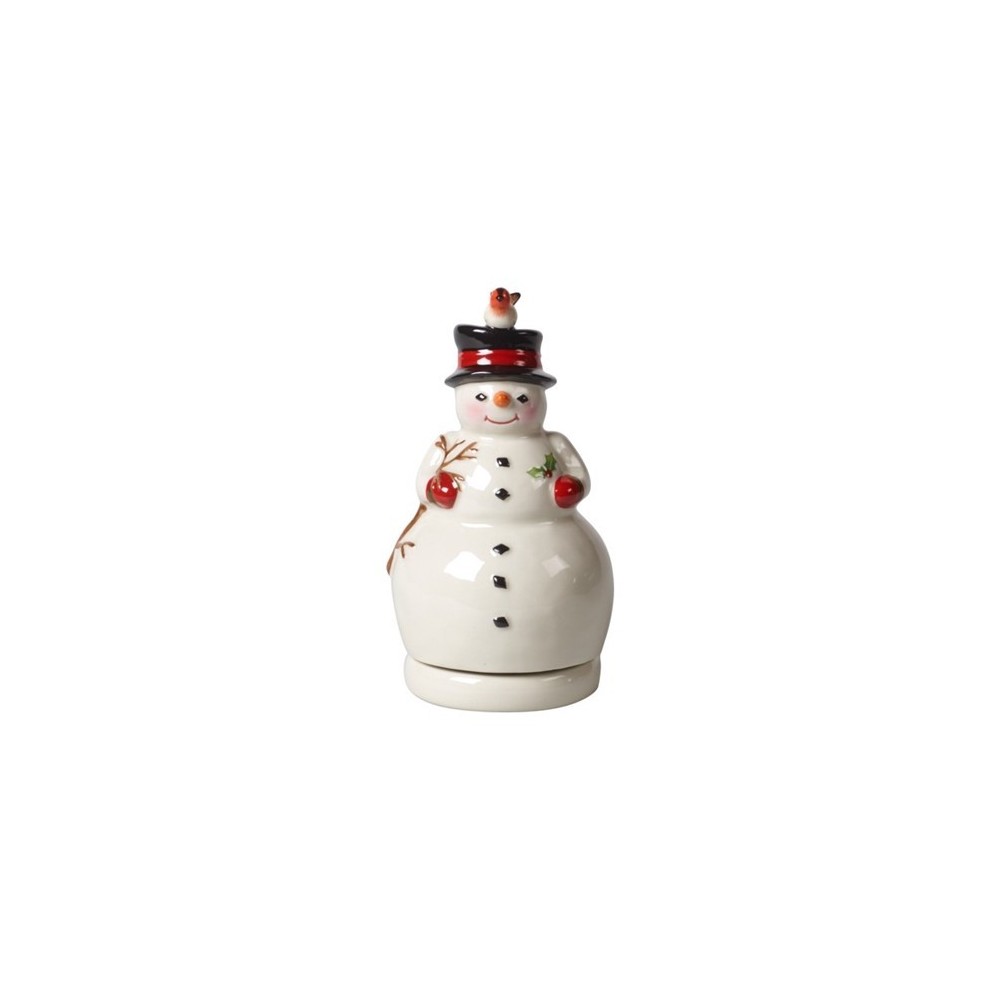 Pupazzo di Neve Girevole Villeroy & Boch Nostalgic Melody  14-8640-6303 [510e188c]