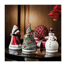 Pupazzo di Neve Girevole Villeroy & Boch Nostalgic Melody  14-8640-6303 [a08bc0e7]