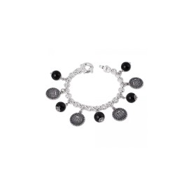 Bracciale Gerardo Sacco con charms startere e agate 28055NE [67b9f0d5]