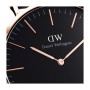 Orologio Classic St Mawes Black Rose Gold 36mm DW00100136 [5d44cb90]