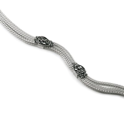 Bracciale Gerardo Sacco Multifilo con Maschera 31781 [fff04459]