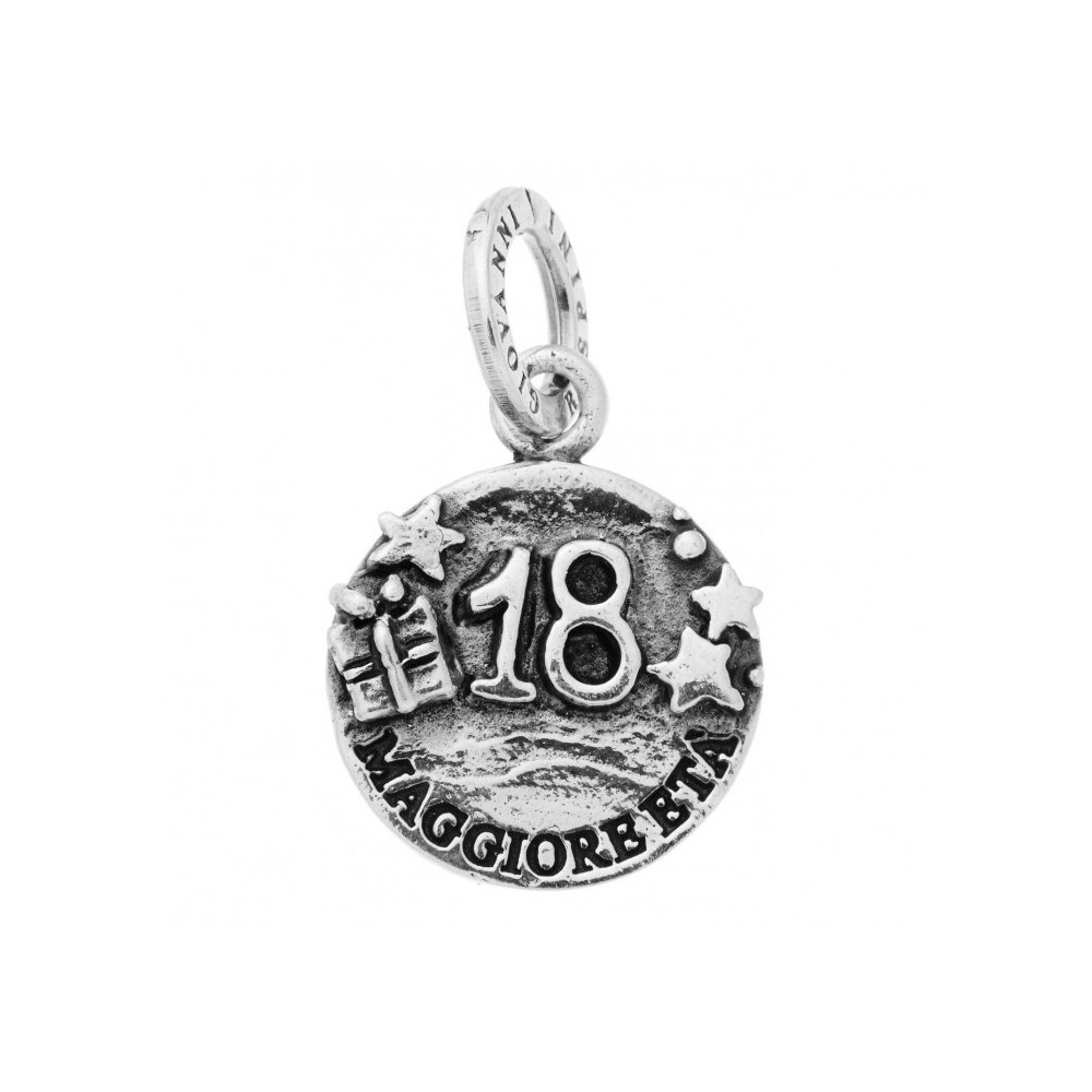 Charm Giovanni Raspini Medaglia 18 maggiore età 10279 [52c3c039]
