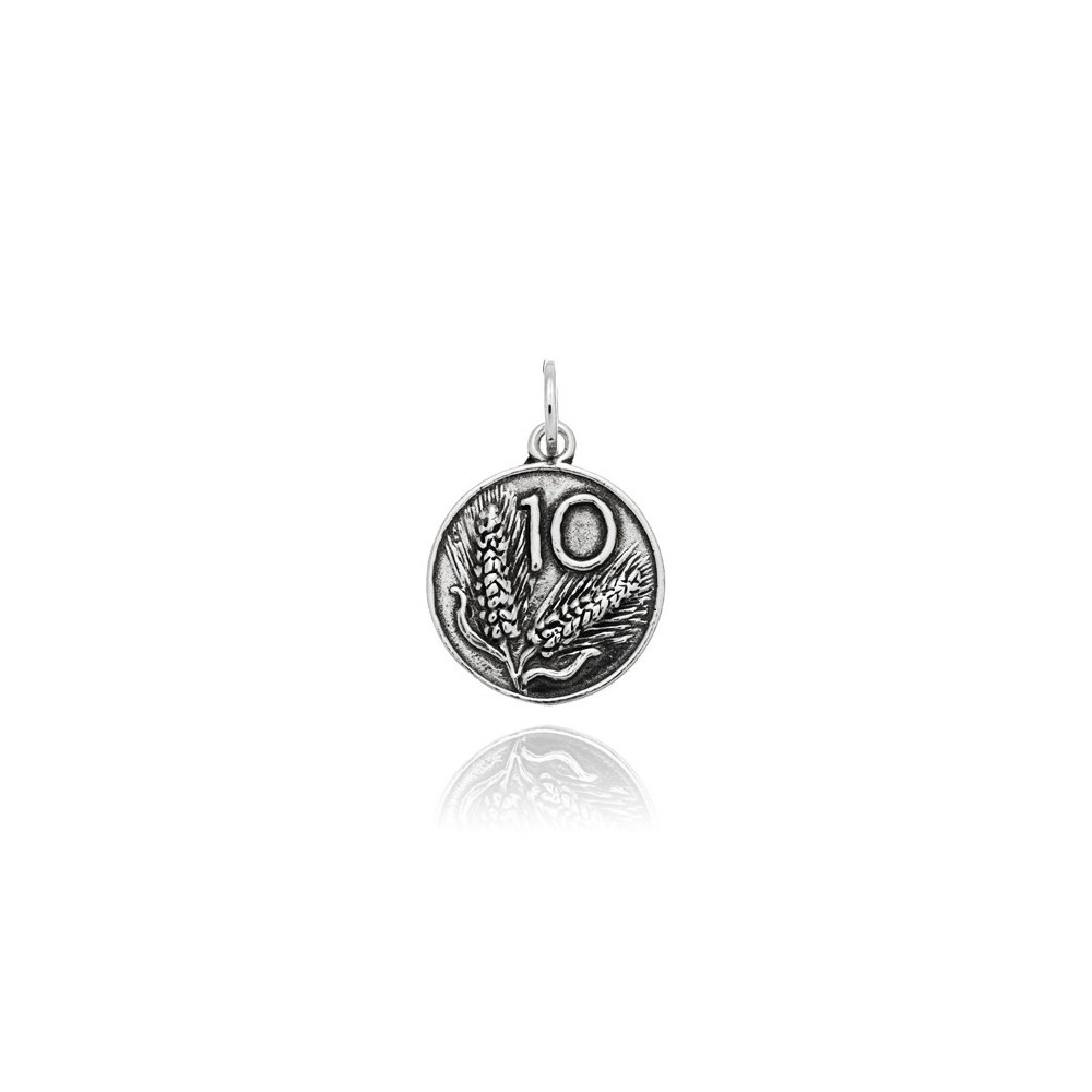 Charm Giovanni Raspini Moneta 10 Lire 9457 [bf3dc22e]