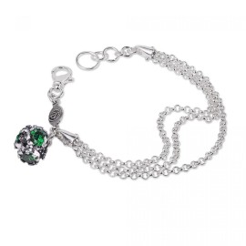 Bracciale Gerardo Sacco Multifili e cubic zirconia 38518VE [b47100a1]