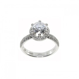 Anello Damiani Minou Full Pavè [47a012dd]