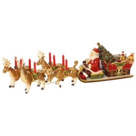 Slitta Santa Claus Villeroy & Boch con porta candele  14-8602-6500 [ab5200b4]