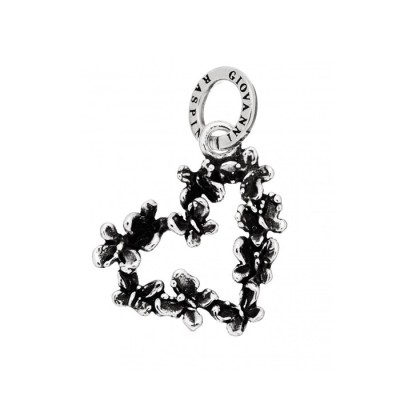 Charm Giovanni Raspini Cuore con Farfalle 9462 [2b3d6e3e]