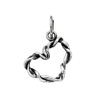 Charm Giovanni Raspini Cuore Intrecci 9463 [c82efc23]