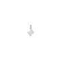Charm Dodo farfalla oro bianco e diamanti D6FAPOB/B [950420de]