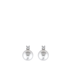Orecchini di perle in oro bianco [1891c04f]