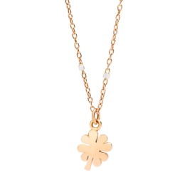 Collana Dodo con quadrifoglio oro rosa DCB9004-FOURX-0009R [31c484c3]