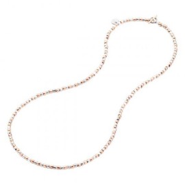 Collana Dodo Mini Granelli argento e oro rosa DCC0002-GRANX-G9AMX [310e4466]