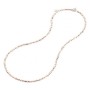 Collana Dodo Mini Granelli argento e oro rosa DCC0002-GRANX-G9AMX [310e4466]