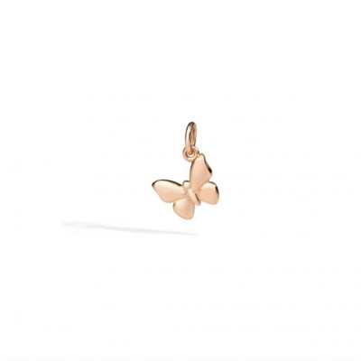 Charm Dodo farfalla oro rosa dmc2003-bflys-0009r [bd36106a]