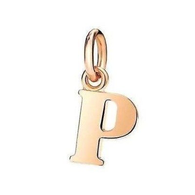 Charm Dodo Lettera P Oro rosa  DMB2019-LETPL-0009R [a1ffd233]