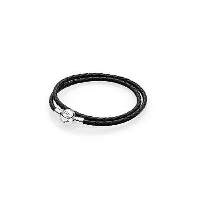 Bracciale Pandora Cuoio e Argento doppio giro 590745CBK [dc588af5]