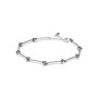 Bracciale Barre Scintillanti Blu con Pavé 599217C01 [fd35cb93]
