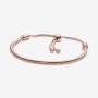 Bracciale Pandora snake chiusura regolabile rosè 587125CZ [98ee35fc]