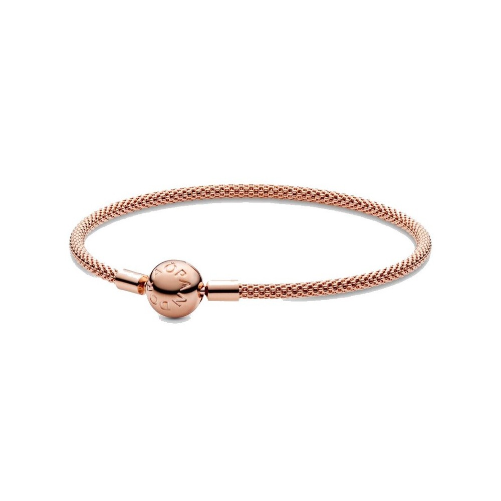 BraccialePandora Maglia Mesh Rosè 586543 [a61b1bd7]