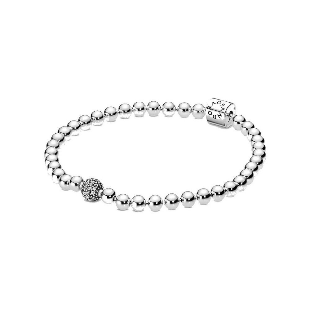 Bracciale Pandora Sfera Luminosa con Pavè Purely 598342CZ [21b7c3d6]