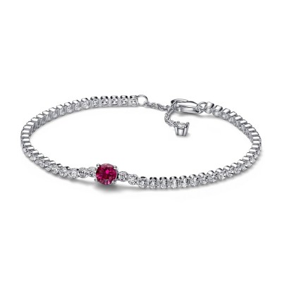 Bracciale Pandora Tennis con Pietra rossa 592403C01 [5e0f8c7d]