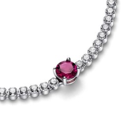 Bracciale Pandora Tennis con Pietra rossa 592403C01 [8729cf70]