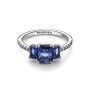Anello Pandora Trilogy Pietre Blu 192389C01 [06aa61df]