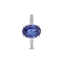 Anello Pandora Pietra Blu 190056C01 [1bc34817]