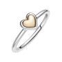 Anello Pandora Passions Cuore Dorato a Cupola 199396C00 [e4c80e2d]