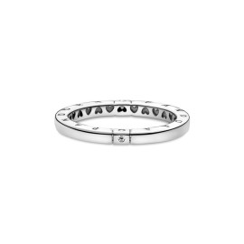 Anello Pandora Signature Logo e Cuori 199482C01 [20b9d5c0]