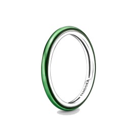 Anello Pandora Me in Argento con smalto Verde 199655C03 [e70c029e]