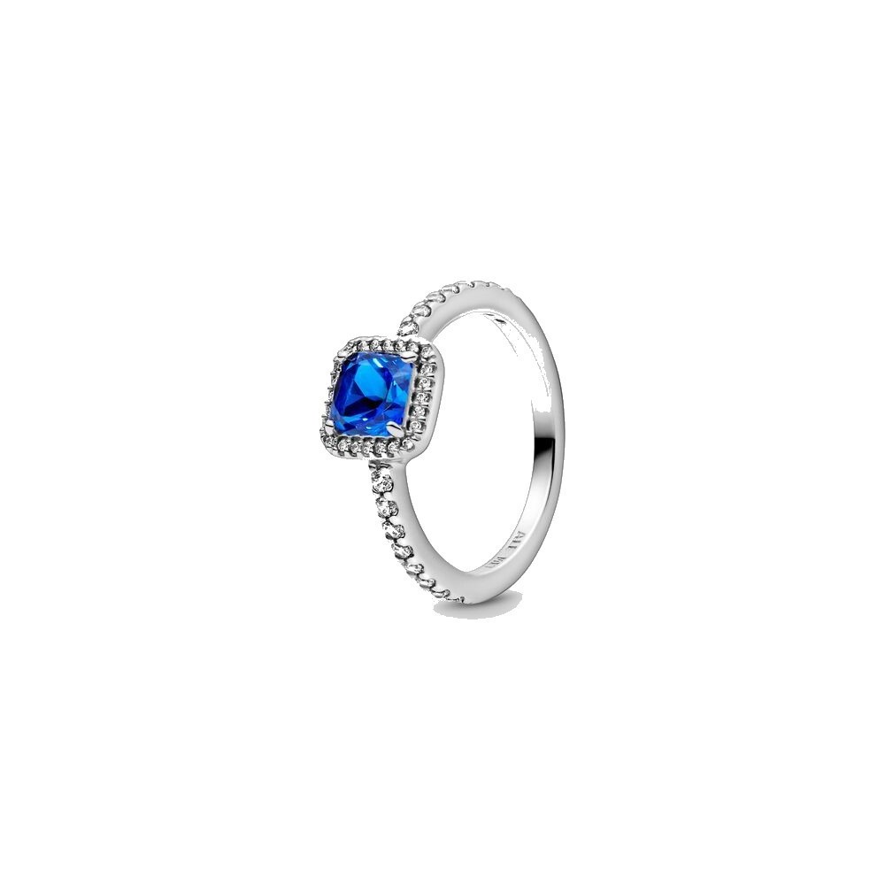 Anello Punto Luce Quadrato Blu 198863C02 [93c93d61]